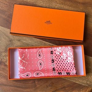 Hermes silk scarf 55
